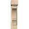 Ekena Millwork Balboa Block Rough Sawn Bracket w/ Offset Brace, Douglas Fir, 6"W x 18"D x 26"H BKT0604X18X26BOA05RDF - alternate 2